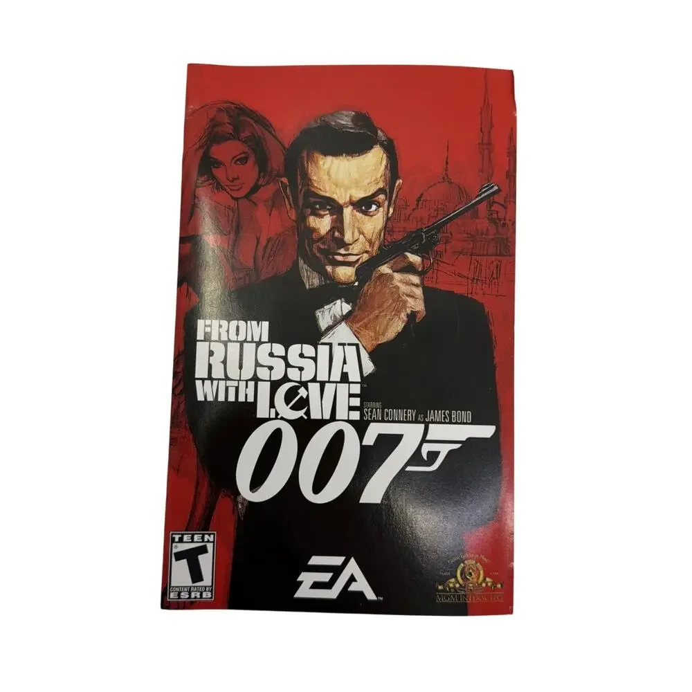 007 From Russia With Love Sony PlayStation 2 PS2 CIB Complete Tested